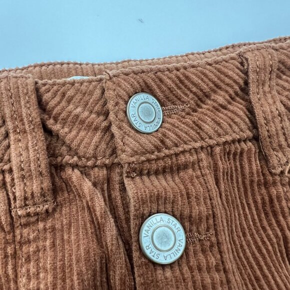 Vanilla Star girls Corduroy Button Up Skirt - Picture 3 of 4